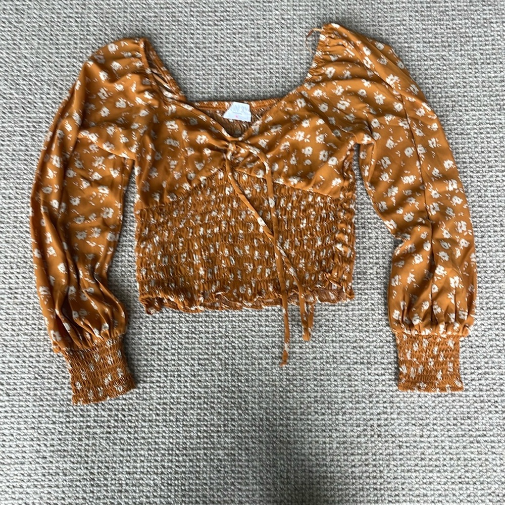 Cute brownish color long sleeve